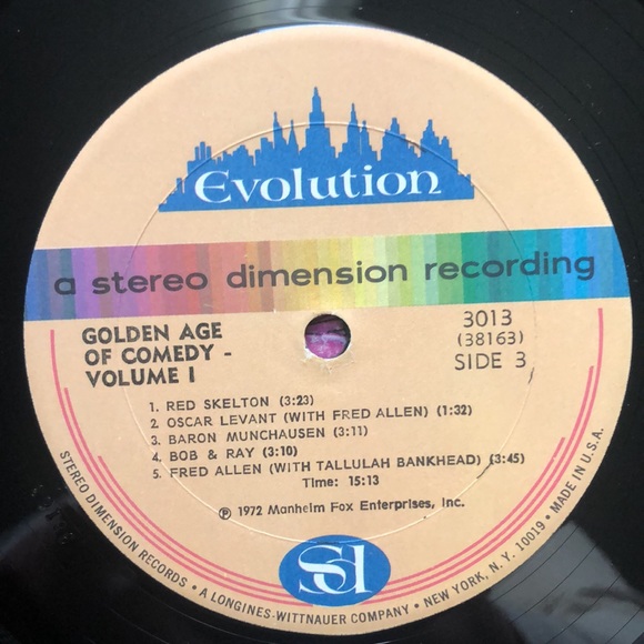 The Golden Age Of Comedy Vol.1 Double Vinyl Lp Set '72 - Picture 8 of 12